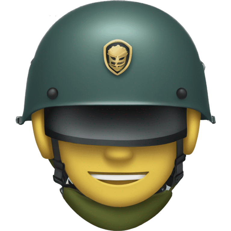 Casco militar con vicion nocturna  emoji