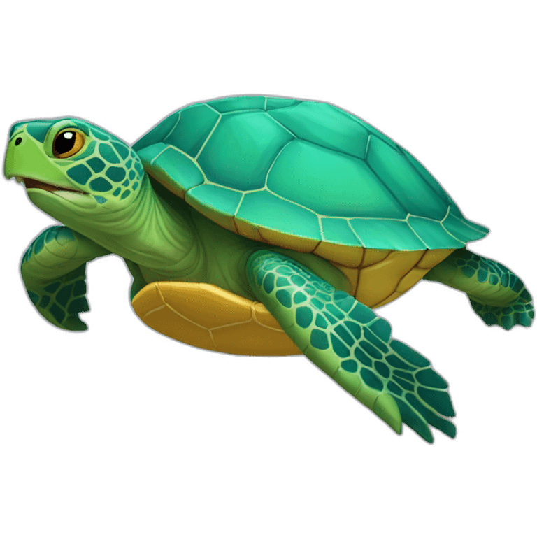 Tortue île emoji