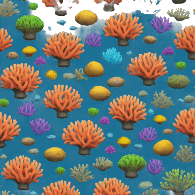 Coral reef  emoji