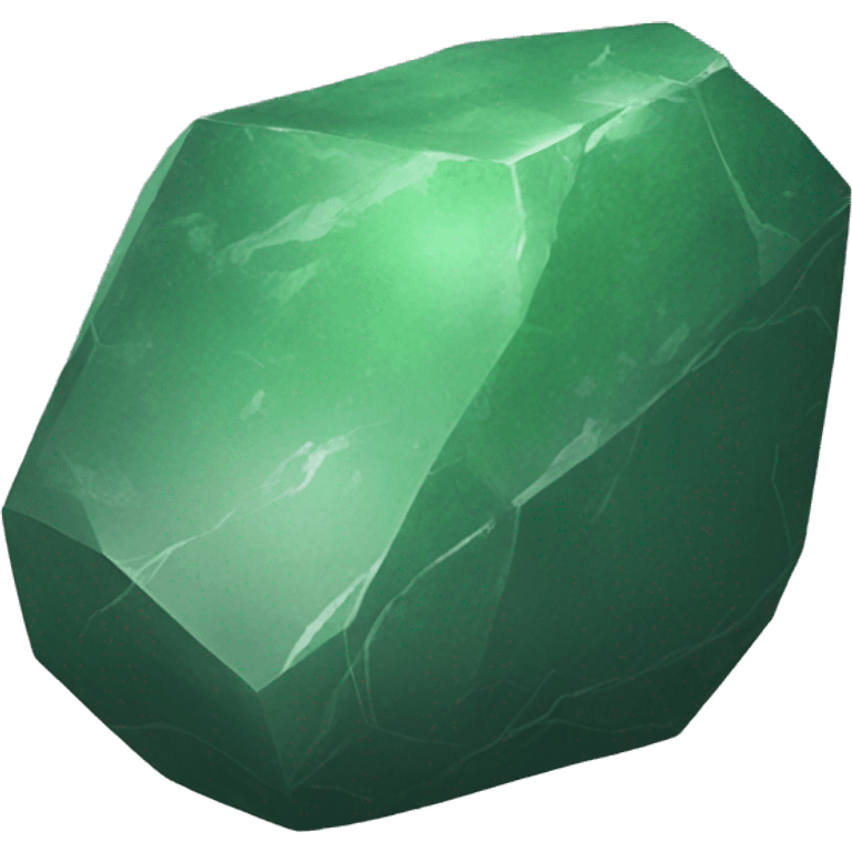 Green stone emoji