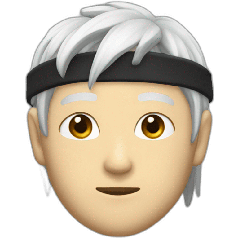 satoru gojo headband emoji