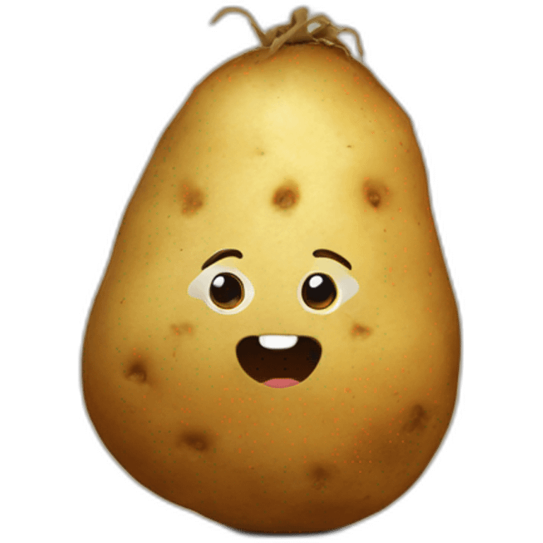 one potato emoji