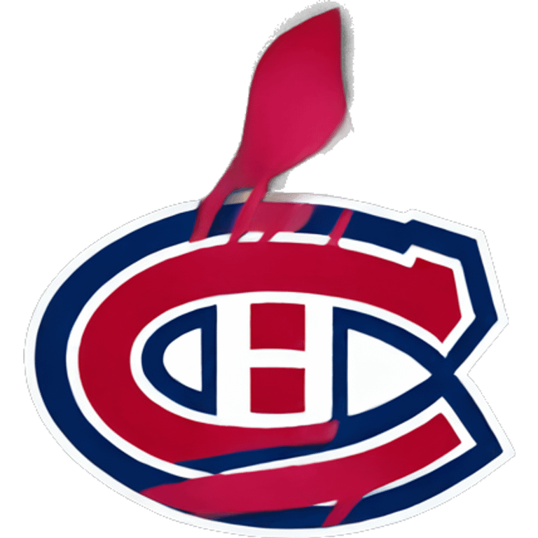 montreal canadiens logo with a W behind it emoji