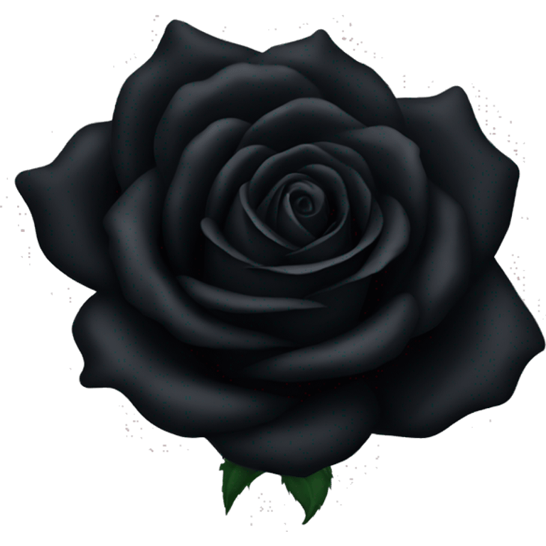 black rose emoji