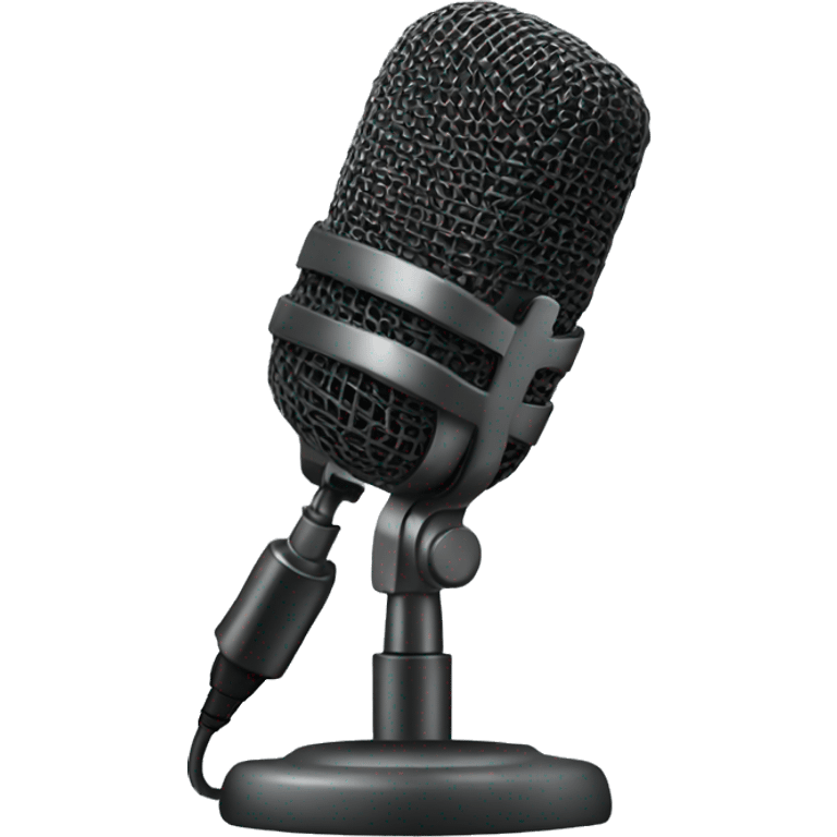 microphone in studio emoji