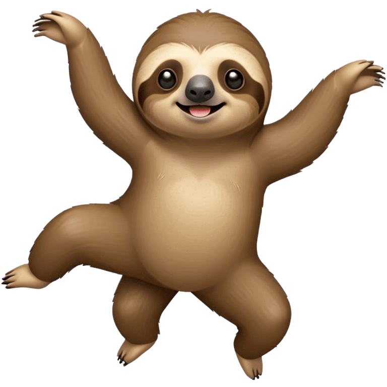 dancing sloth  emoji