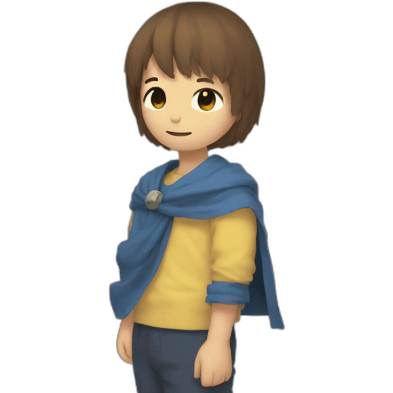 frisk undertale emoji