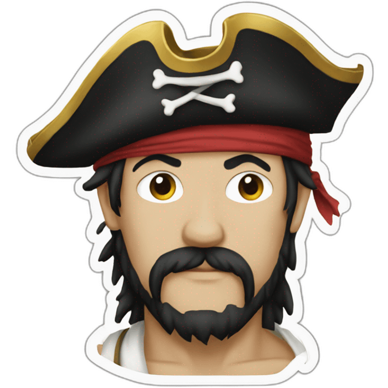 Bateau pirate One Piece emoji