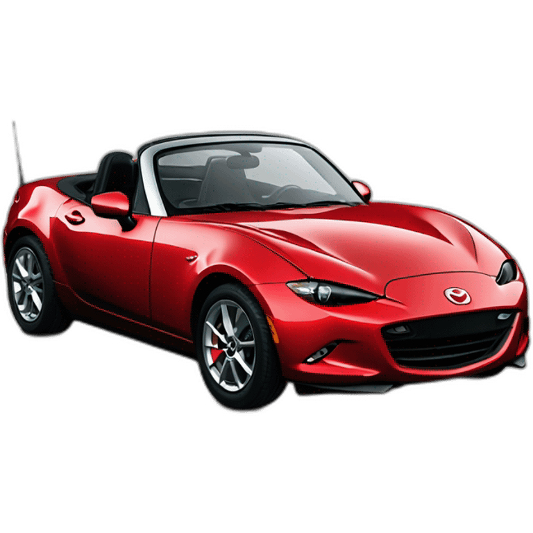 Mazda mx5 na emoji