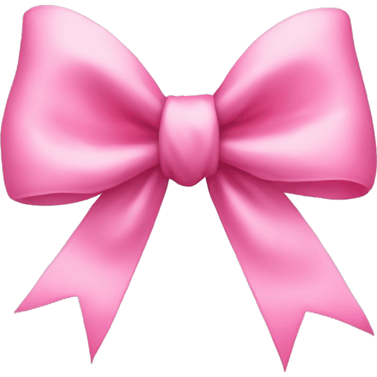 pink bow emoji