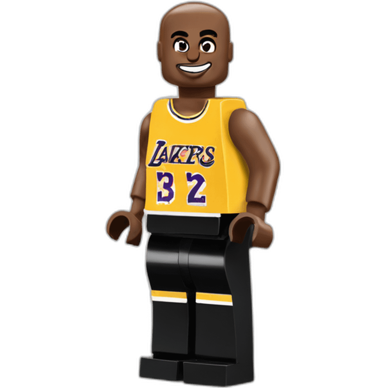 Lego Magic Johnson emoji