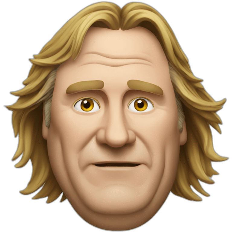 Depardieu surf emoji