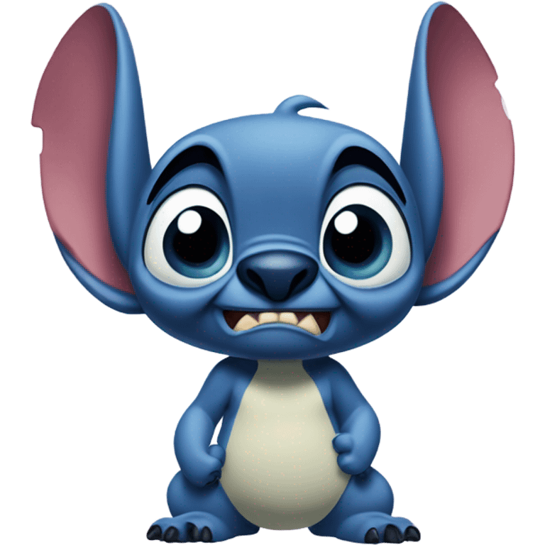 ugly stitch mad  emoji