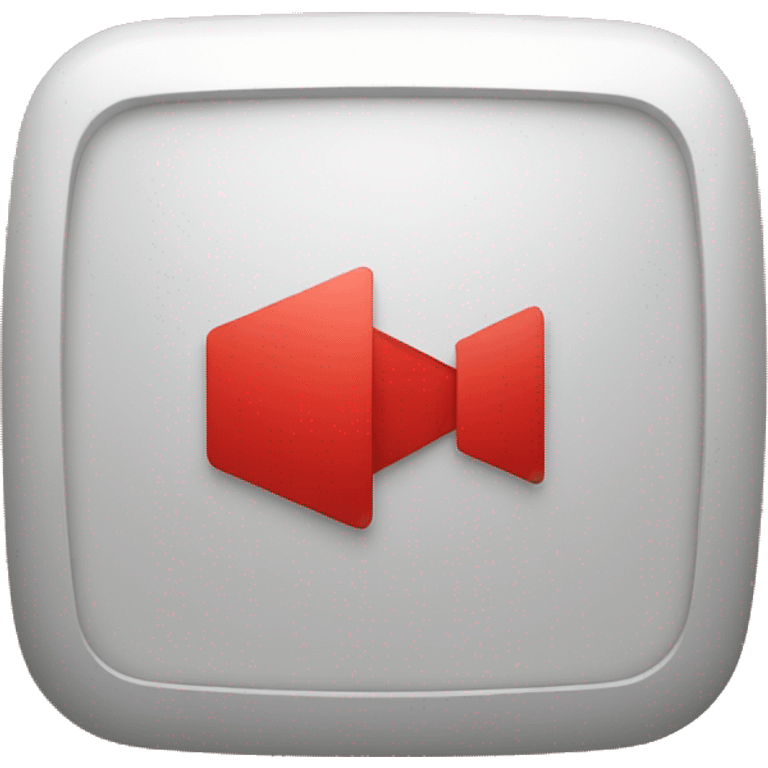 youtube red play button emoji