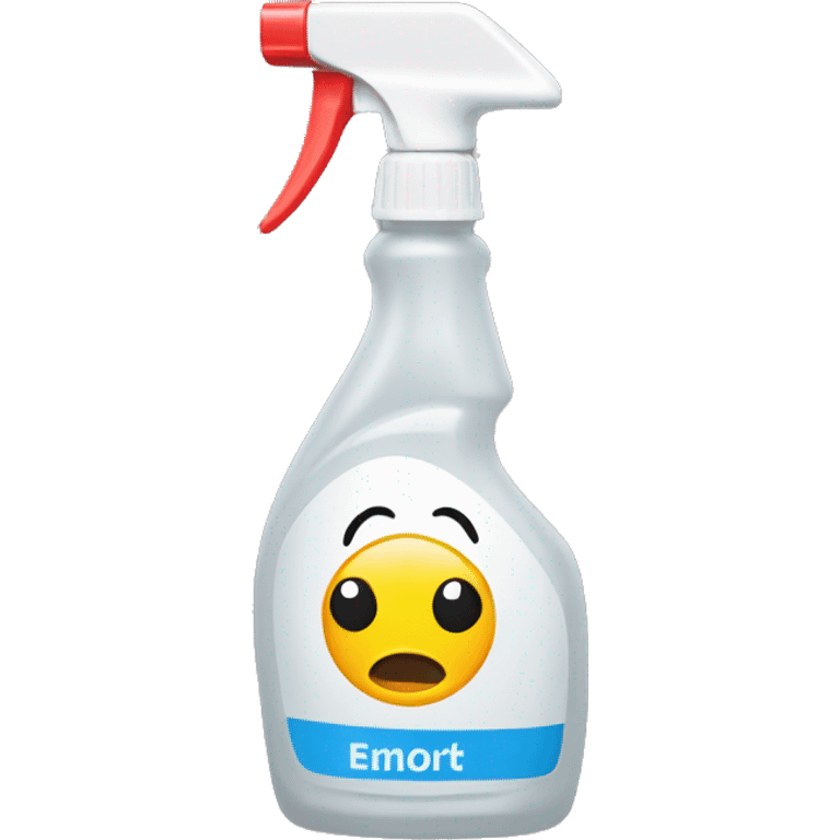 Spray disinfectant emoji