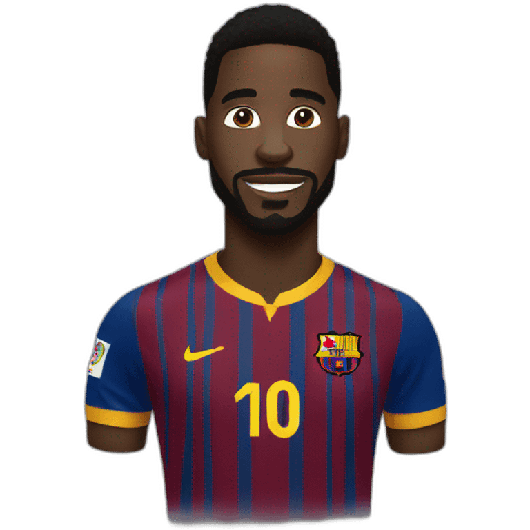 Black Messi emoji