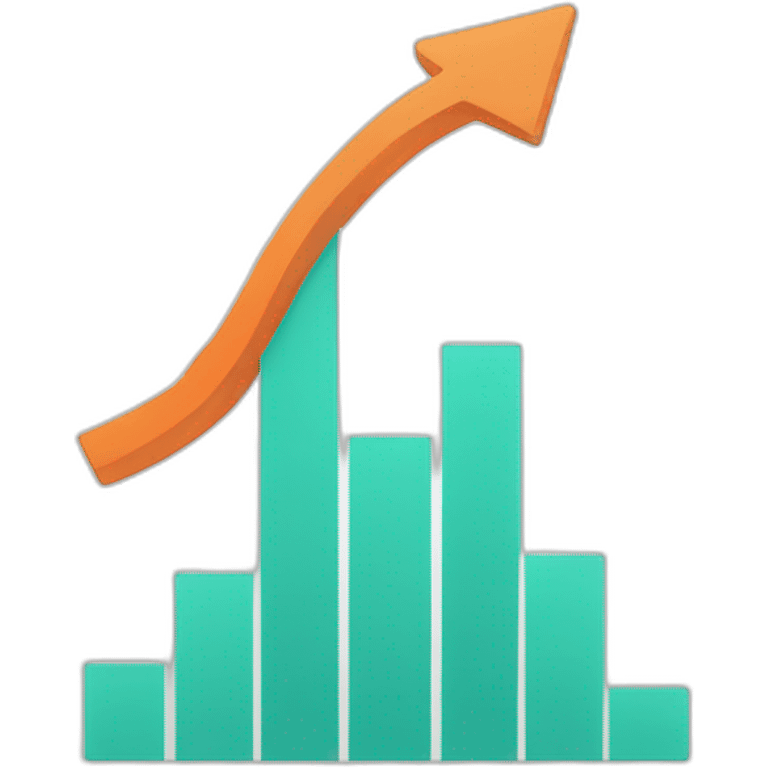 graph with up arrow emoji