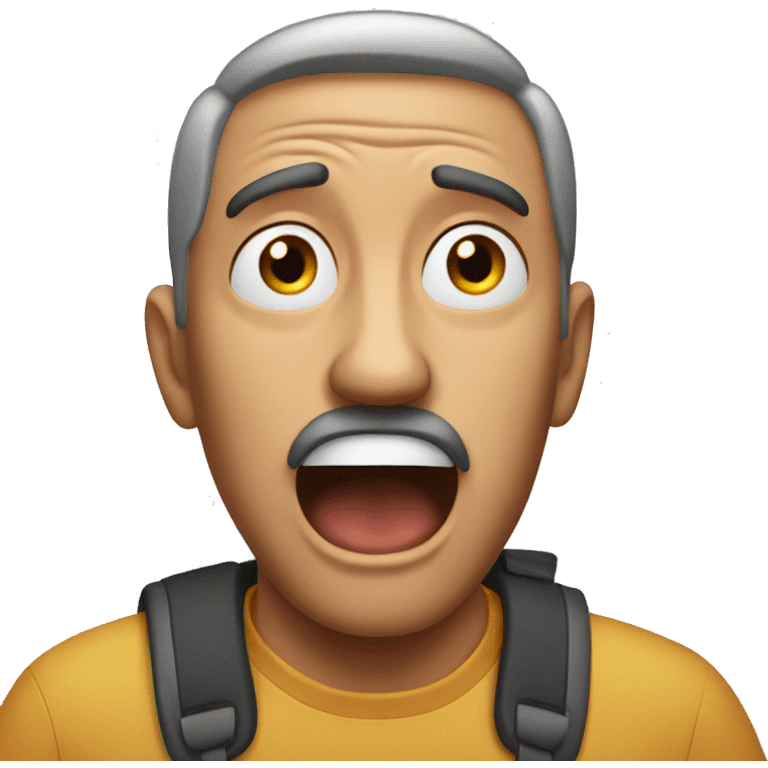 Shocked dad emoji