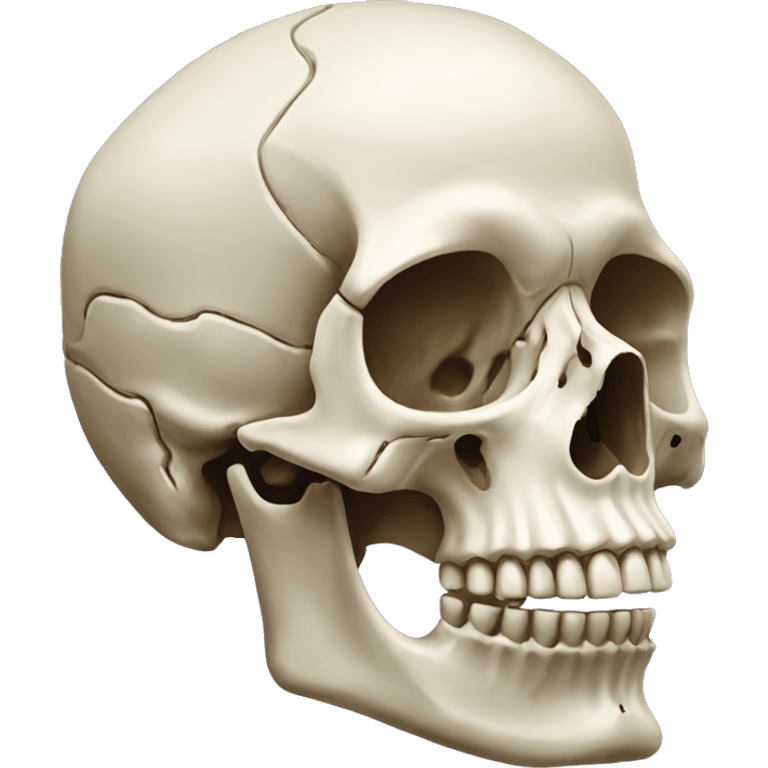 anatomy skull bones emoji