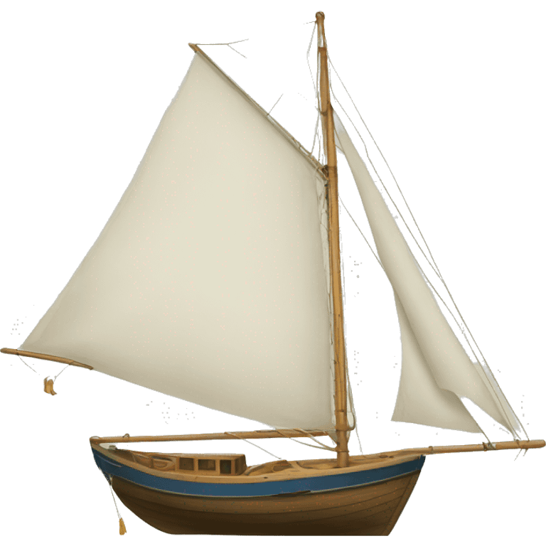 Bateau a voile emoji