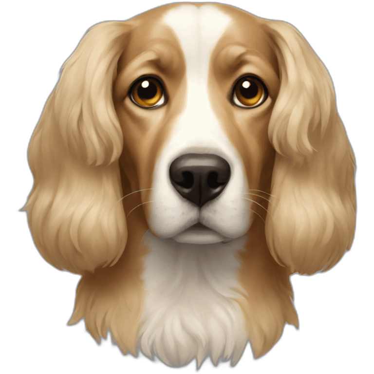 portrait dog emoji