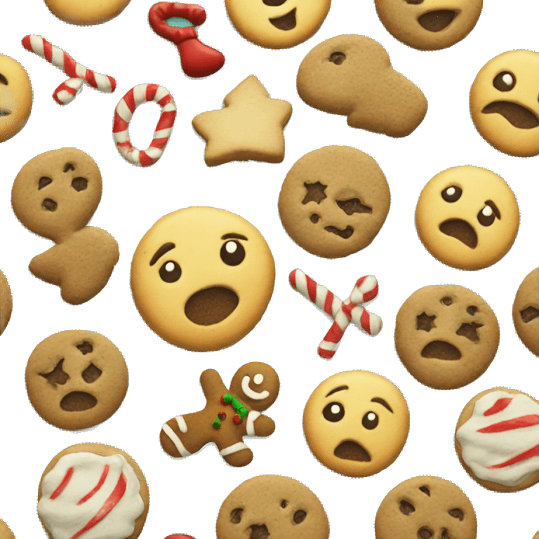 Christmas cookies emoji