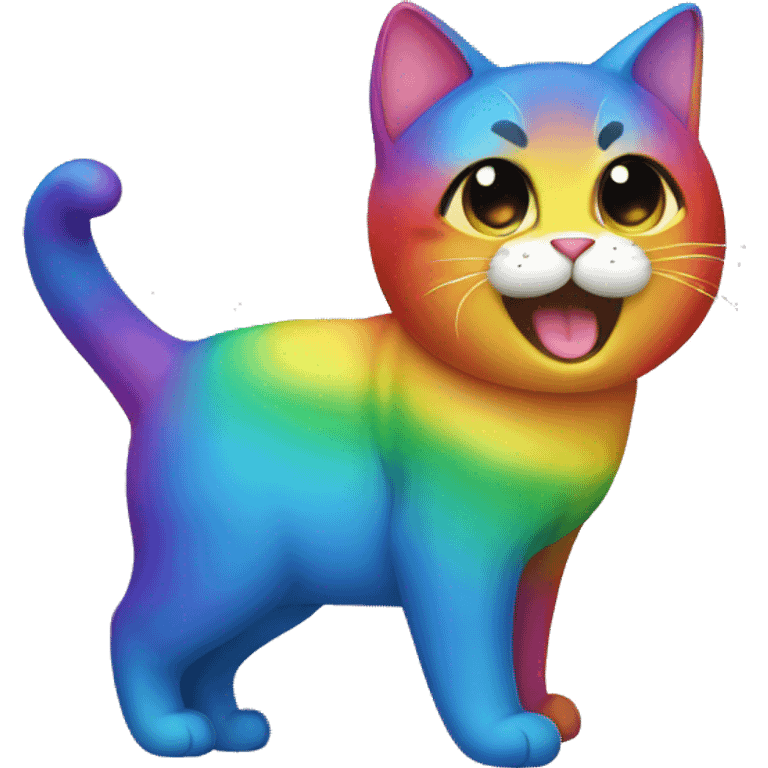 rainbow cat emoji