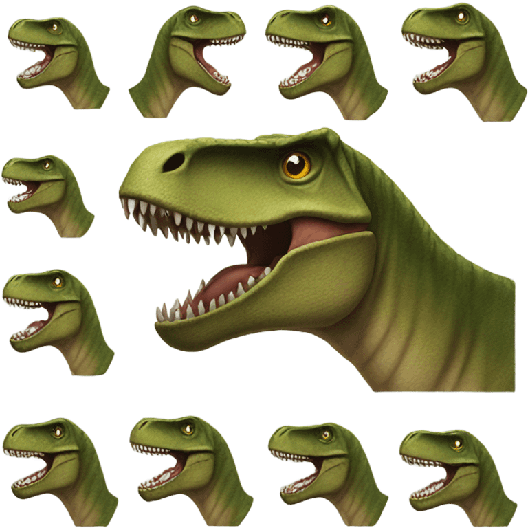 t-rex emoji