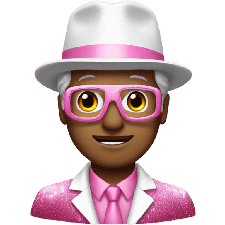 Pink sparkly Dr. Martin’s  emoji