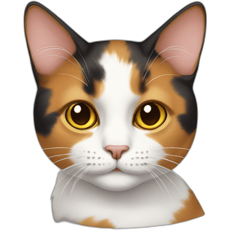 calico cat emoji