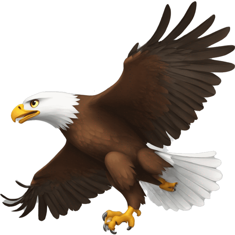 Flying eagle emoji