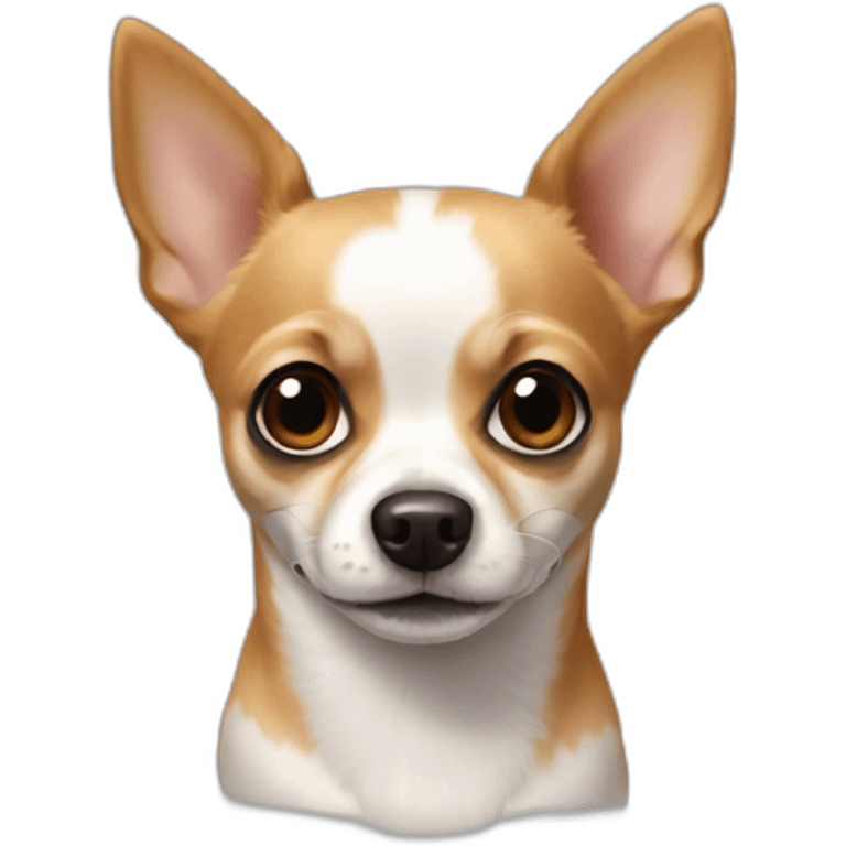 chihuahua crossed with a jack russel emoji