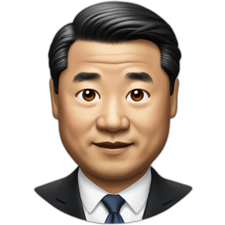 President Xi in San Francisco emoji