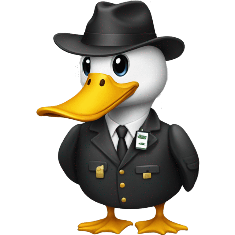 a investigator duck emoji