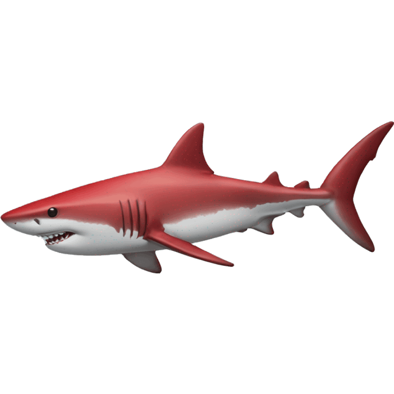 shark red emoji