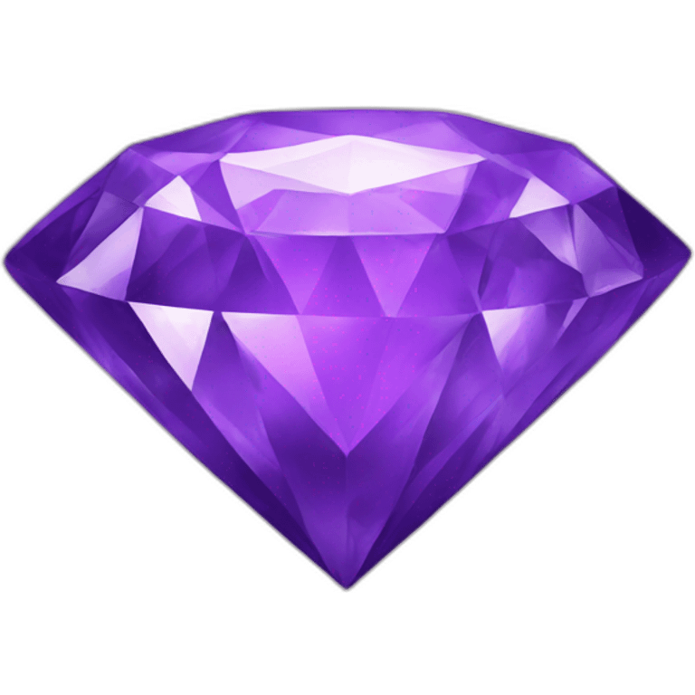 purple diamond emoji