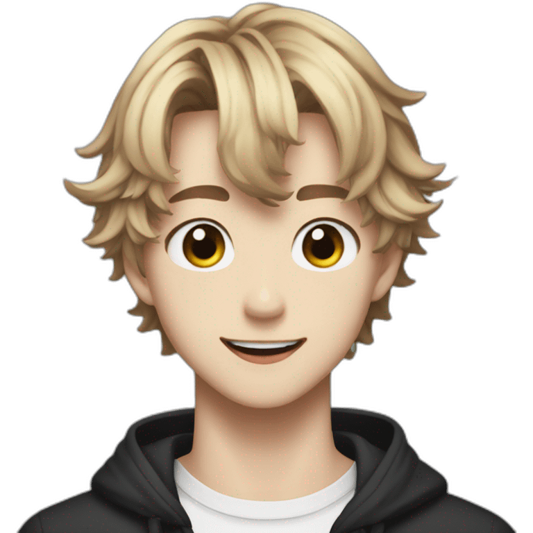 Felix of stray kids emoji