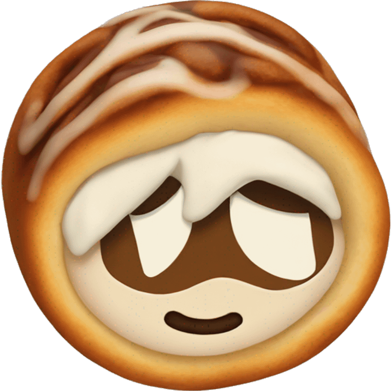 Cinnamon roll emoji