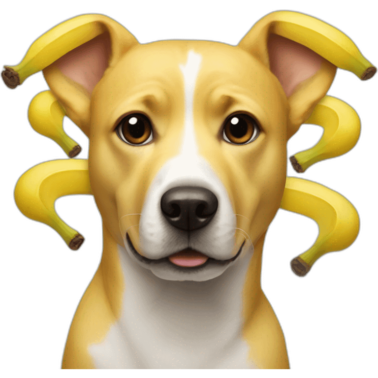 Banana dog emoji