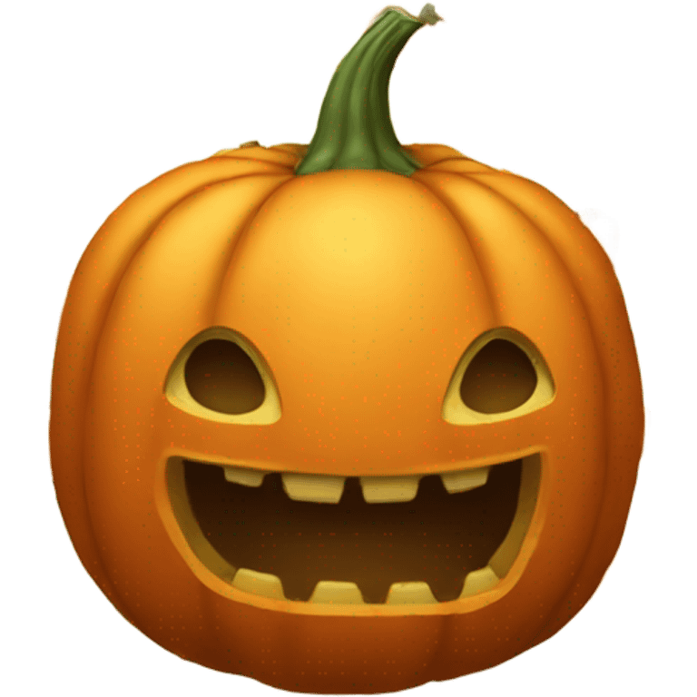 Huge pumpkin emoji