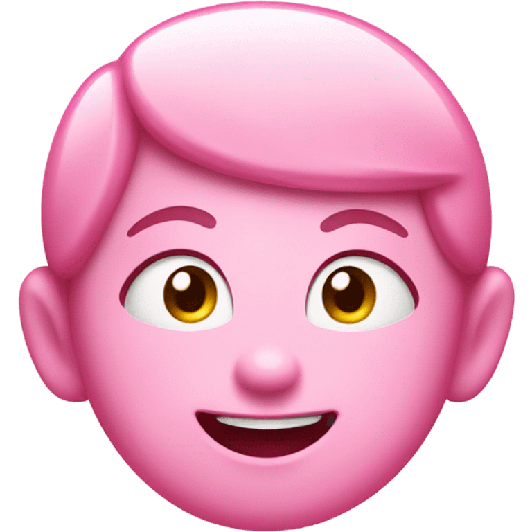 Cute pink number 4 emoji