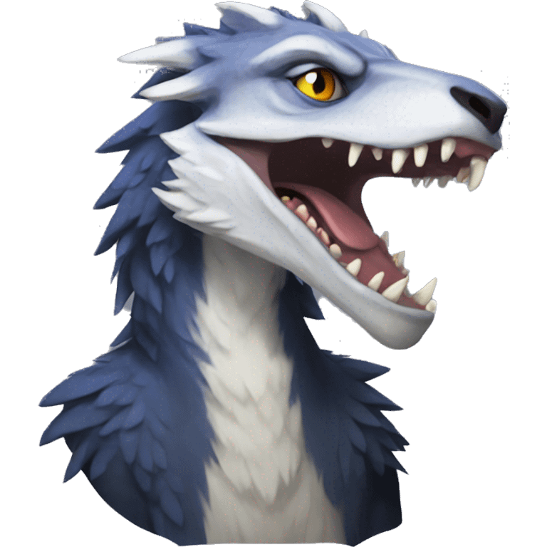 Sergal-raptor-vernid emoji