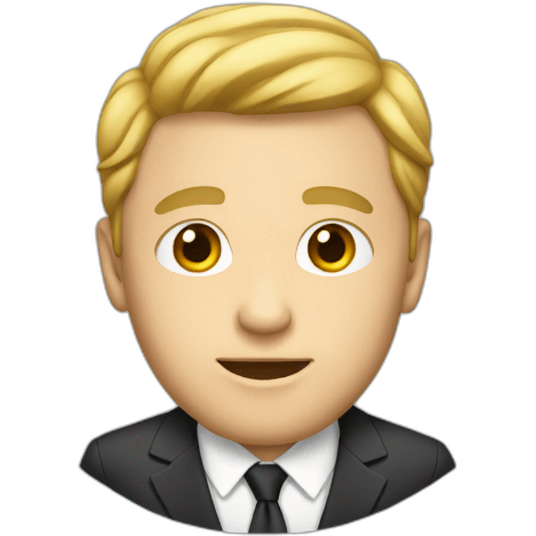 white guy in suit emoji