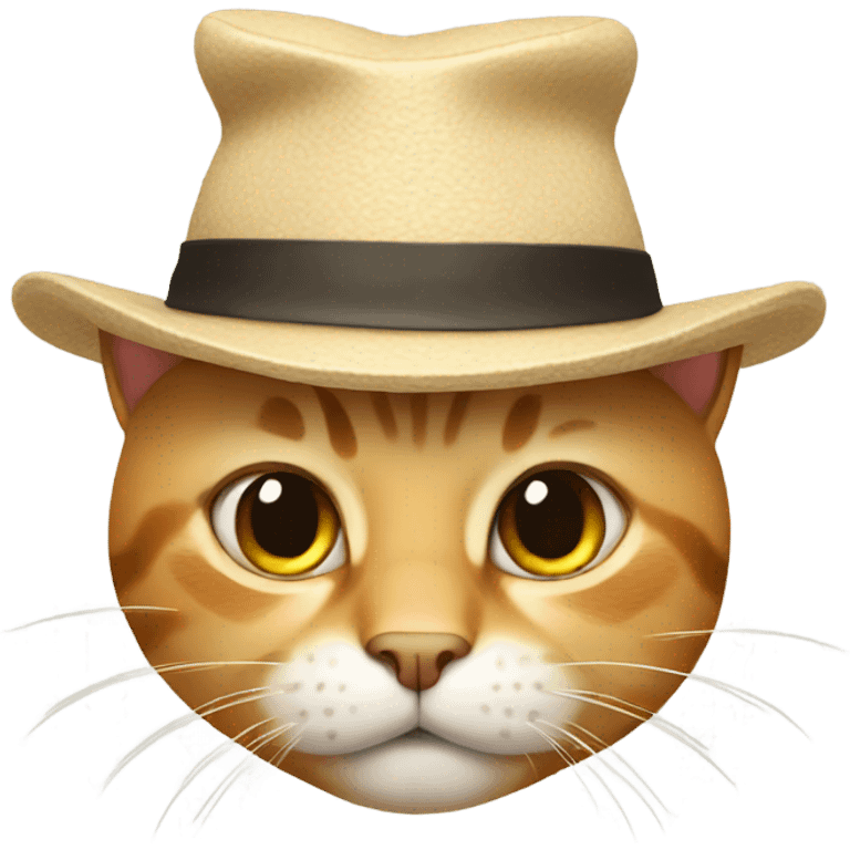 cat wearing hat emoji