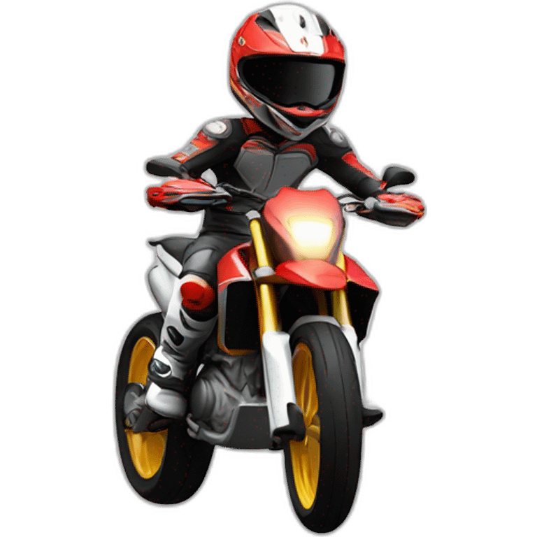 Supermotard emoji