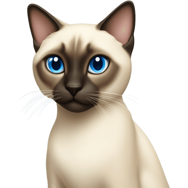 Siamese cat emoji