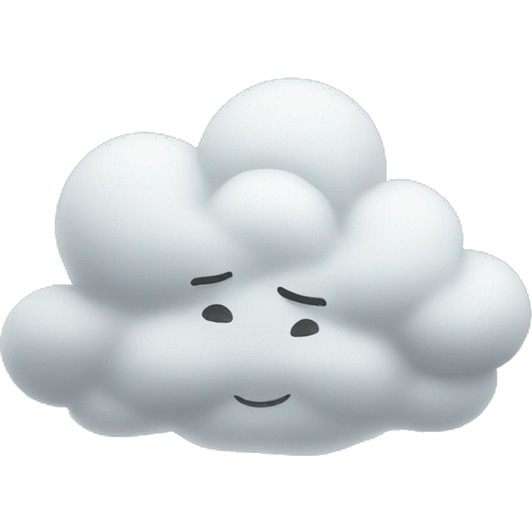 cloud with wind emoji