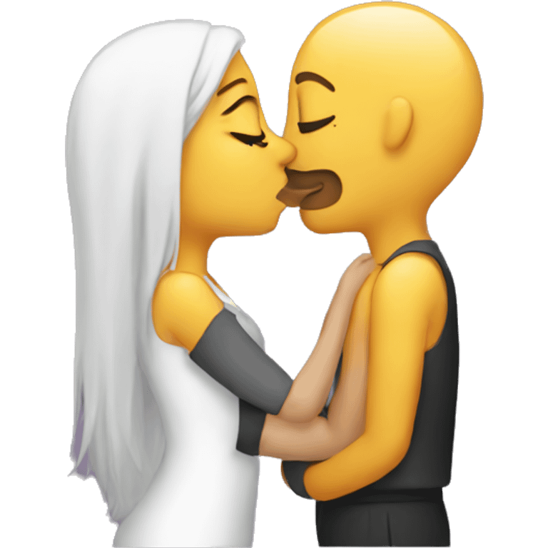 kissing emoji