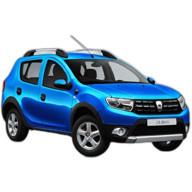 Dacia  stepway bleue  emoji