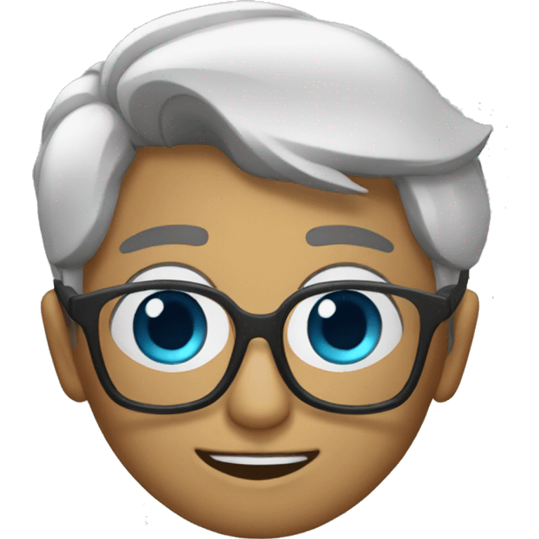 Persona con lentes emoji emoji